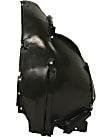 Front, Driver and Passenger Side, Rear Section, Fender Liner