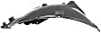 Front, Driver and Passenger Side, Rear Section, Fender Liner