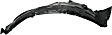 Front, Driver and Passenger Side, Fender Liner
