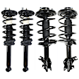 Front and Rear, Driver and Passenger Side Fully Loaded Strut