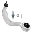 Front, Driver and Passenger Side, Lower, Frontward and Rearward Control Arm, Lower, Frontward - Without ball joint(s); Lower, Rearward; With ball joint(s)