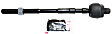 Front, Driver and Passenger Side, Inner and Outer Tie Rod Ends