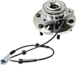 2006 Nissan Titan SE - Front, Driver and Passenger Side Wheel Hub, 6 Lugs, With Bearing, With Sensor