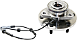 2006 Nissan Titan SE - Front, Driver and Passenger Side Wheel Hub, 6 Lugs, With Bearing, With Sensor