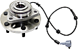 2006 Nissan Titan SE - Front, Driver and Passenger Side Wheel Hub, 6 Lugs, With Bearing, With Sensor