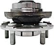 2003-2007 Infiniti G35 - Front, Driver and Passenger Side Wheel Hubs, with Bearing, Coupe, Rear Wheel Drive