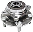 2003-2009 Nissan 350Z - Front and Rear, Driver and Passenger Side Wheel Hubs, with Bearing, Coupe, Rear Wheel Drive