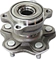 2003-2009 Nissan 350Z - Front and Rear, Driver and Passenger Side Wheel Hubs, with Bearing, Coupe, Rear Wheel Drive