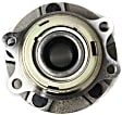 2009-2013 Infiniti G37 - Front, Driver and Passenger Side Wheel Hub, 5 Lugs, With Bearing, AWD