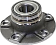 Front, Driver and Passenger Side Wheel Hub, 5 Lugs, With Bearing, 4.5L, 8Cyl