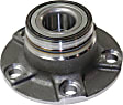 Front, Driver and Passenger Side Wheel Hub, 5 Lugs, With Bearing, 4.5L, 8Cyl