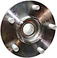 Rear, Driver and Passenger Side Wheel Hub, 5 Lugs, With Bearing