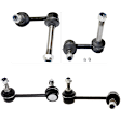 Front and Rear, Driver and Passenger Side Sway Bar Link, RWD, Sedan