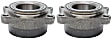 Rear, Driver and Passenger Side Wheel Bearing, Set of 2