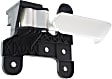 2009 Nissan Titan - Front and Rear, Driver and Passenger Side Painted Silver Interior Door Handle, Without Door Lock Hole