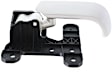 2009 Nissan Titan - Front and Rear, Driver and Passenger Side Painted Silver Interior Door Handle, Without Door Lock Hole