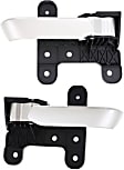 2005 Nissan Armada - Front or Rear, Driver and Passenger Side Painted Silver Interior Door Handle, Without Door Lock Hole