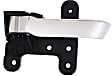 2005 Nissan Armada - Front or Rear, Driver and Passenger Side Painted Silver Interior Door Handle, Without Door Lock Hole