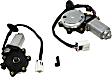 Front, Driver and Passenger Side Window Motor
