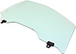 Front, Driver and Passenger Side Door Glasses, Green Tint, Replaces NAGS No. FD25562 GTYN, FD25563 GTYN