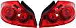 2009-2013 Infiniti G37 - Driver and Passenger Side Halogen Tail Light, With bulb(s), OE Replacement