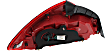 2009-2013 Infiniti G37 - Driver and Passenger Side Halogen Tail Light, With bulb(s), OE Replacement