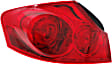 Driver and Passenger Side Halogen Tail Light, With bulb(s), OE Replacement, CAPA Certified
