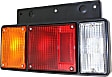 1995-1998 Isuzu FRR - Driver and Passenger Side Halogen Tail Light, With bulb(s), OE Replacement