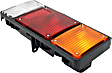 1995-1998 Isuzu FRR - Driver and Passenger Side Halogen Tail Light, With bulb(s), OE Replacement