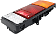 1995-1998 Isuzu FRR - Driver and Passenger Side Halogen Tail Light, With bulb(s), OE Replacement