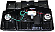 1995-1998 Isuzu FRR - Driver and Passenger Side Halogen Tail Light, With bulb(s), OE Replacement