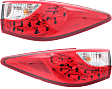 2013 Infiniti JX35 - Driver and Passenger Side Halogen Tail Light, With bulb(s), OE Replacement