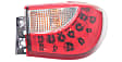 2013 Infiniti JX35 - Driver and Passenger Side Halogen Tail Light, With bulb(s), OE Replacement