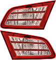 Driver and Passenger Side Halogen Tail Light, With bulb(s), OE Replacement