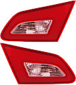 Driver and Passenger Side Tail Lights, with Bulbs, Halogen, Sedan
