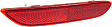 Rear, Driver and Passenger Side Bumper Reflector