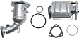 Firewall and Radiator Side Catalytic Converters, Federal EPA Standard, 46-State Legal (Cannot ship to CA, CO, NY or ME)
