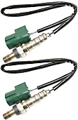 Before Catalytic Converter, Driver and Passenger Side Oxygen Sensor, Set of 2, 4-wire, 3.5L, 6Cyl