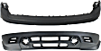 Front, Upper and Lower Upper - Primed, Lower - Textured Bumper Cover