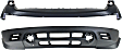 Front, Upper and Lower Upper - Primed, Lower - Textured Bumper Cover CAPA Certified