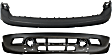 2015 Jeep Patriot - Front, Upper and Lower Upper - Primed, Lower - Textured Bumper Cover, For Models with Chrome Trim