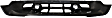 2015 Jeep Patriot - Front, Upper and Lower Upper - Primed, Lower - Textured Bumper Cover, For Models with Chrome Trim