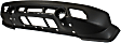 2015 Jeep Patriot - Front, Upper and Lower Upper - Primed, Lower - Textured Bumper Cover, For Models with Chrome Trim