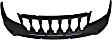2015 Jeep Compass - Front, Upper and Lower Upper - Primed, Lower - Textured Bumper Cover