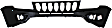 2015 Jeep Compass - Front, Upper and Lower Upper - Primed, Lower - Textured Bumper Cover