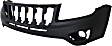 2015 Jeep Compass - Front, Upper and Lower Upper - Primed, Lower - Textured Bumper Cover
