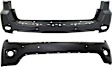 Front and Rear, Upper Primed Bumper Cover, CAPA Certified
