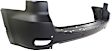Front and Rear, Upper Primed Bumper Cover, CAPA Certified