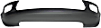2016 Jeep Cherokee Latitude - Front Upper - Primed, Lower - Textured Bumper Cover, For Models Without Parking Aid Sensor, For Models Without Headlight Washer