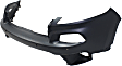 Front, Upper and Lower Upper - Primed, Lower - Textured Bumper Cover